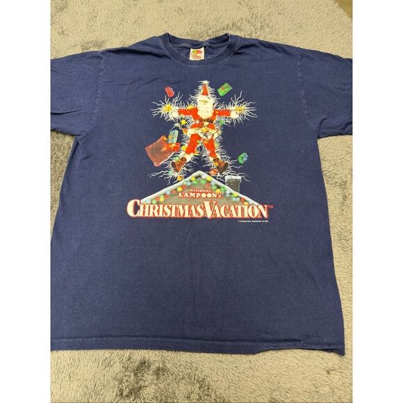 Fruit of the Loom Other - 1994 National Lampoon's Christmas Vacation promo tee in men’s large. #Christmas